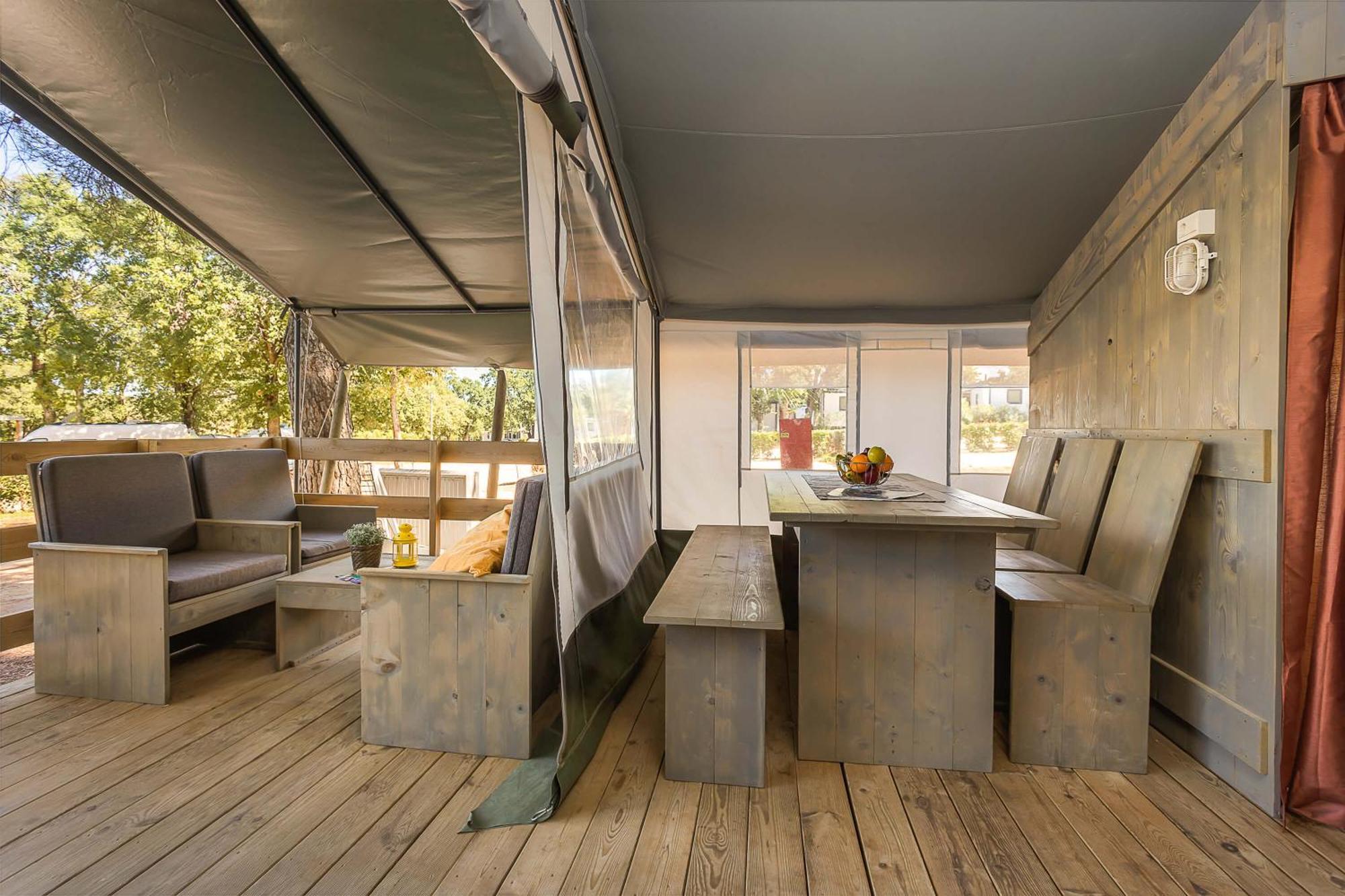 Easyatent Safari Tent Lanterna Červar-Porat Habitación foto