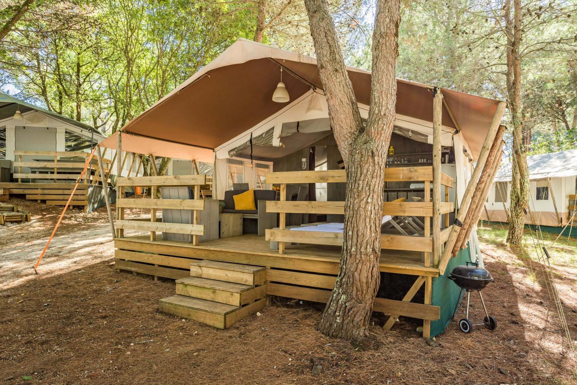 Easyatent Safari Tent Lanterna Červar-Porat Habitación foto