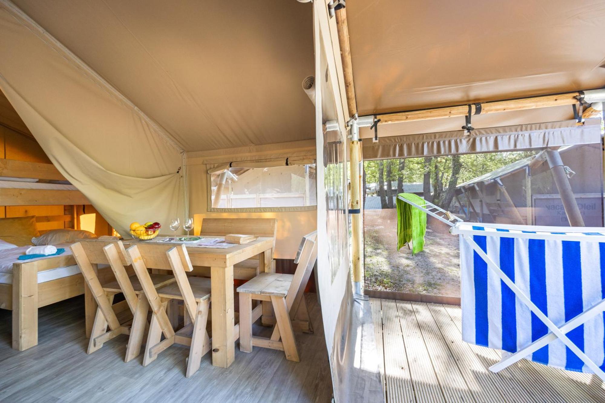 Easyatent Safari Tent Lanterna Červar-Porat Habitación foto