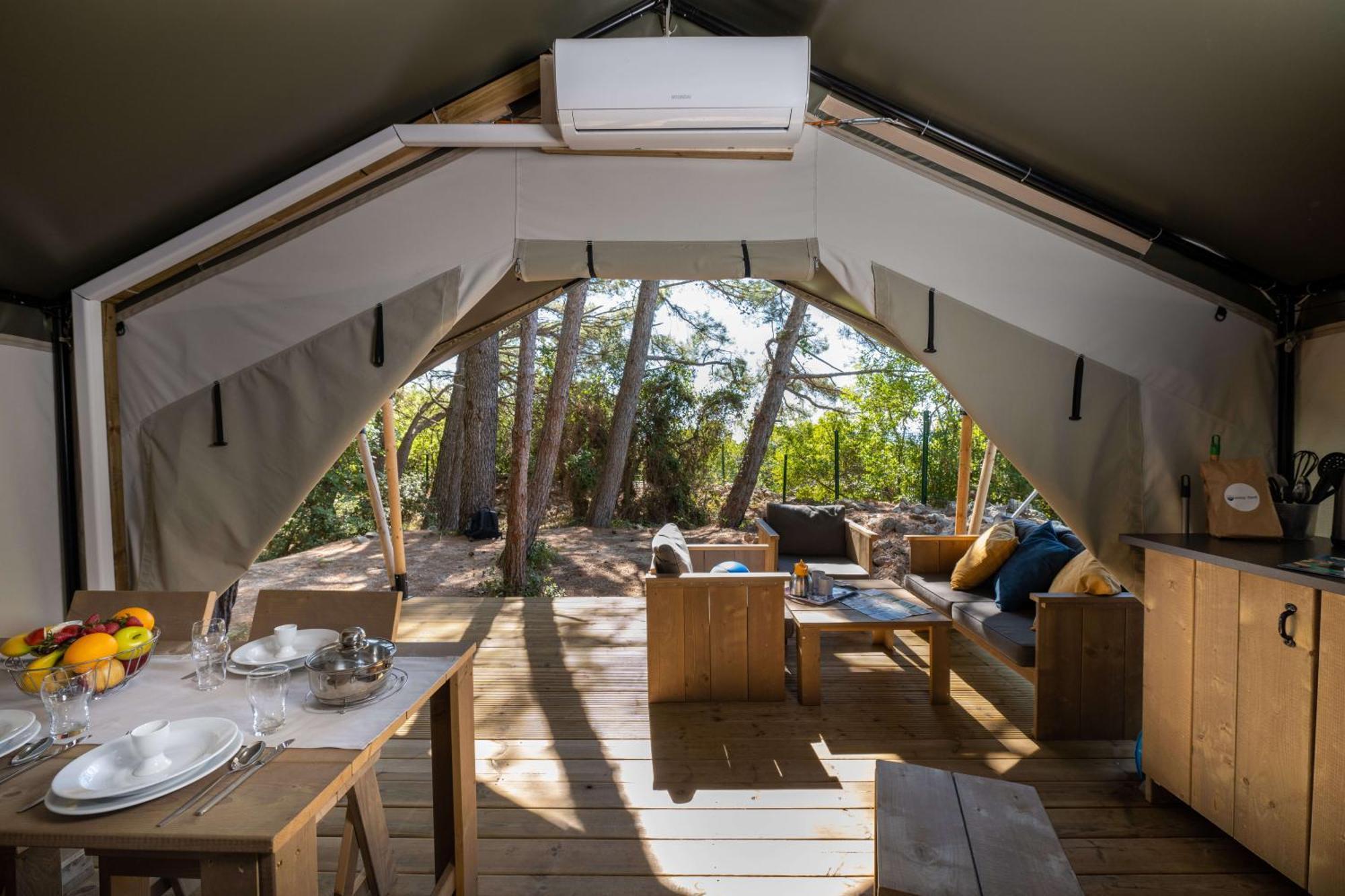 Easyatent Safari Tent Lanterna Červar-Porat Habitación foto
